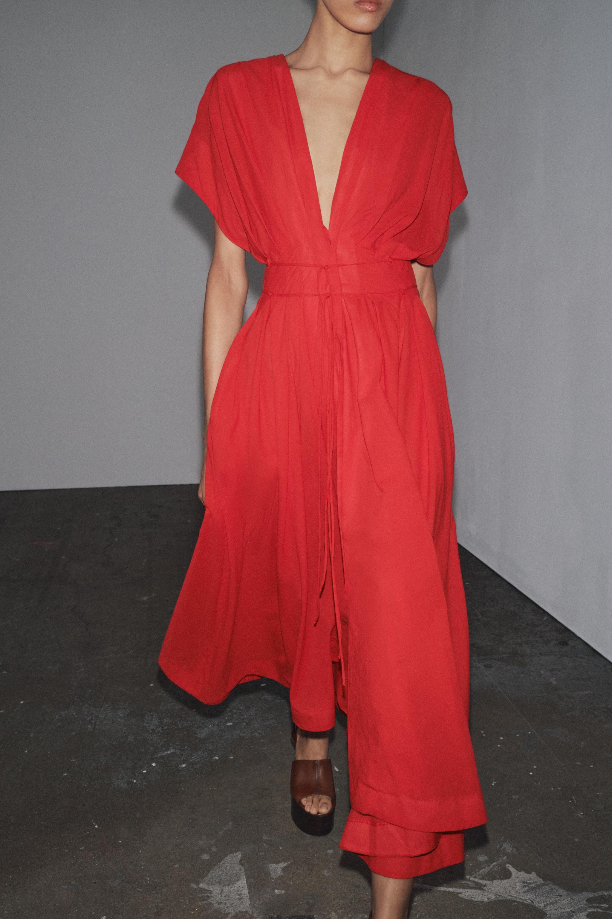 Freya™ - Elegant Midi Wrap Dress