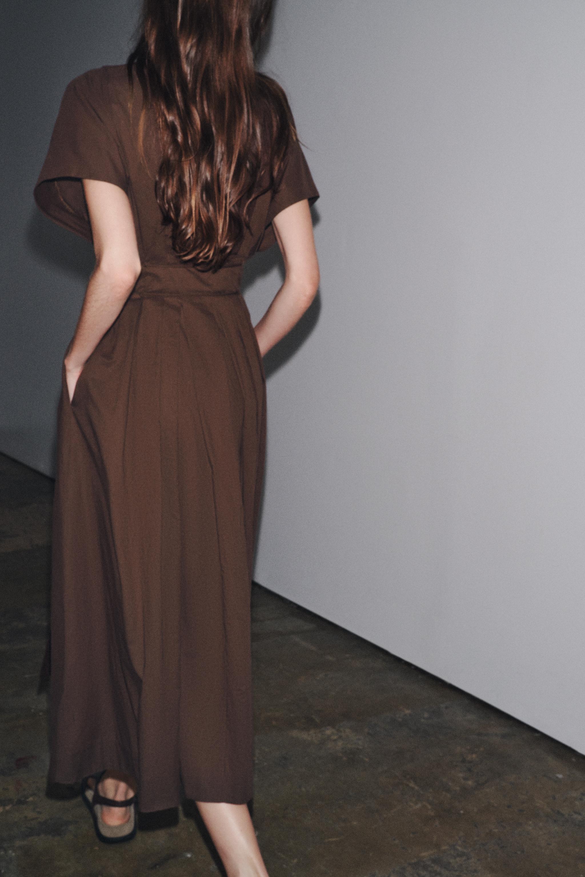 Freya™ - Elegant Midi Wrap Dress
