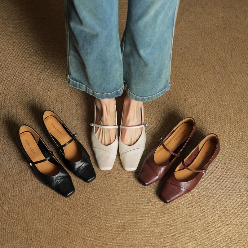 Velin Authentic Leather Heels