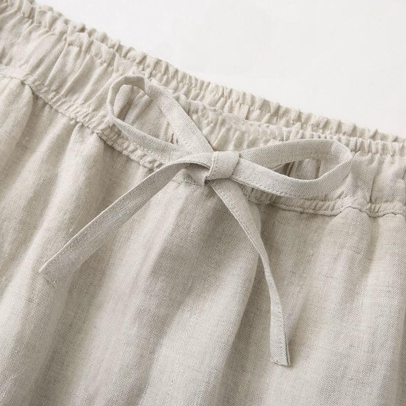 CANNES Lightweight Linen Trousers
