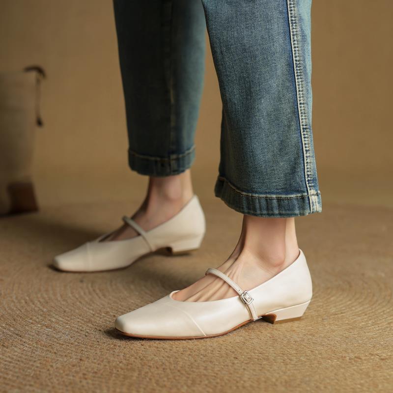 Velin Authentic Leather Heels