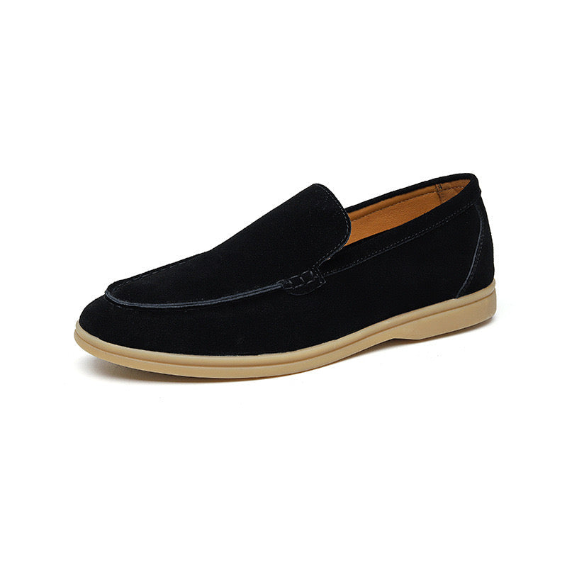 Luxury Suede Loafers - Classic Old Money Style