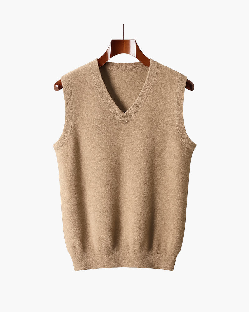 Luxury Knit Vest by TOSCANA