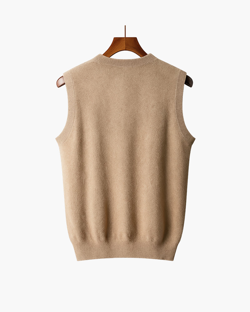 Luxury Knit Vest by TOSCANA