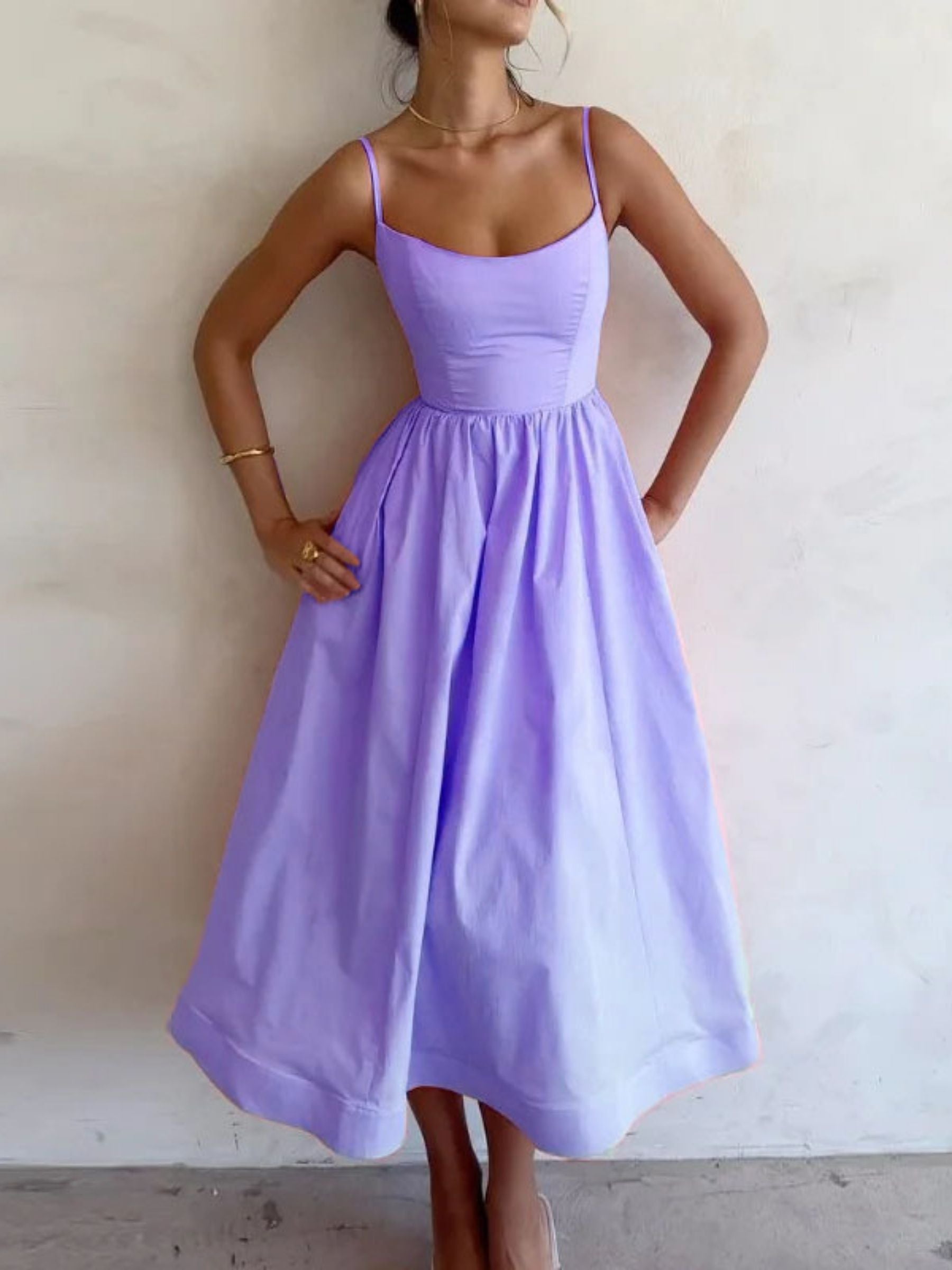 Jovie - Strap Midi Dress