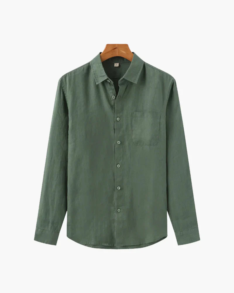 PORTOFINO Linen Button-Up