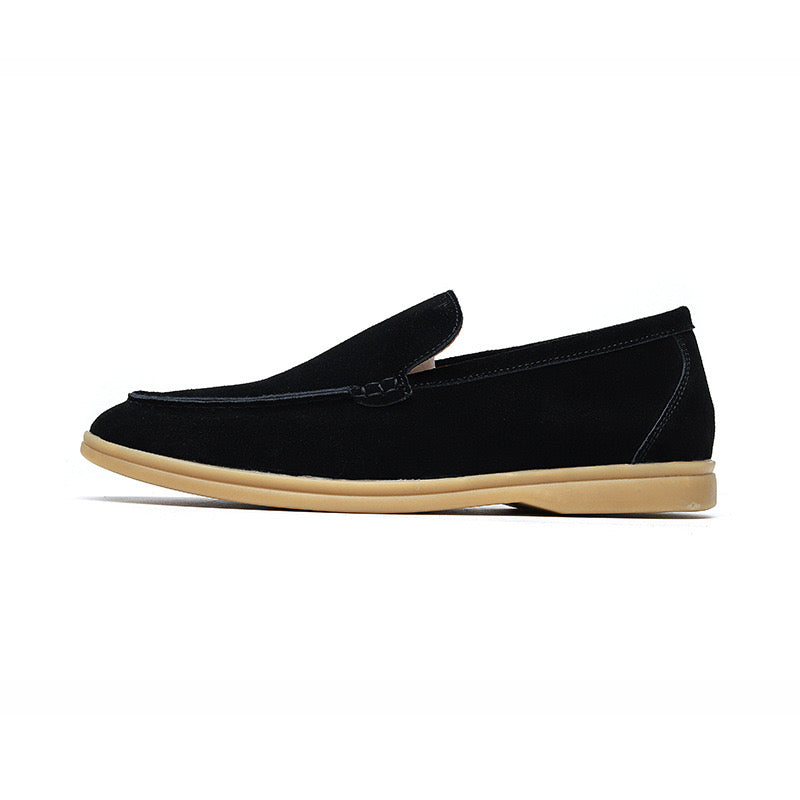 Luxury Suede Loafers - Classic Old Money Style