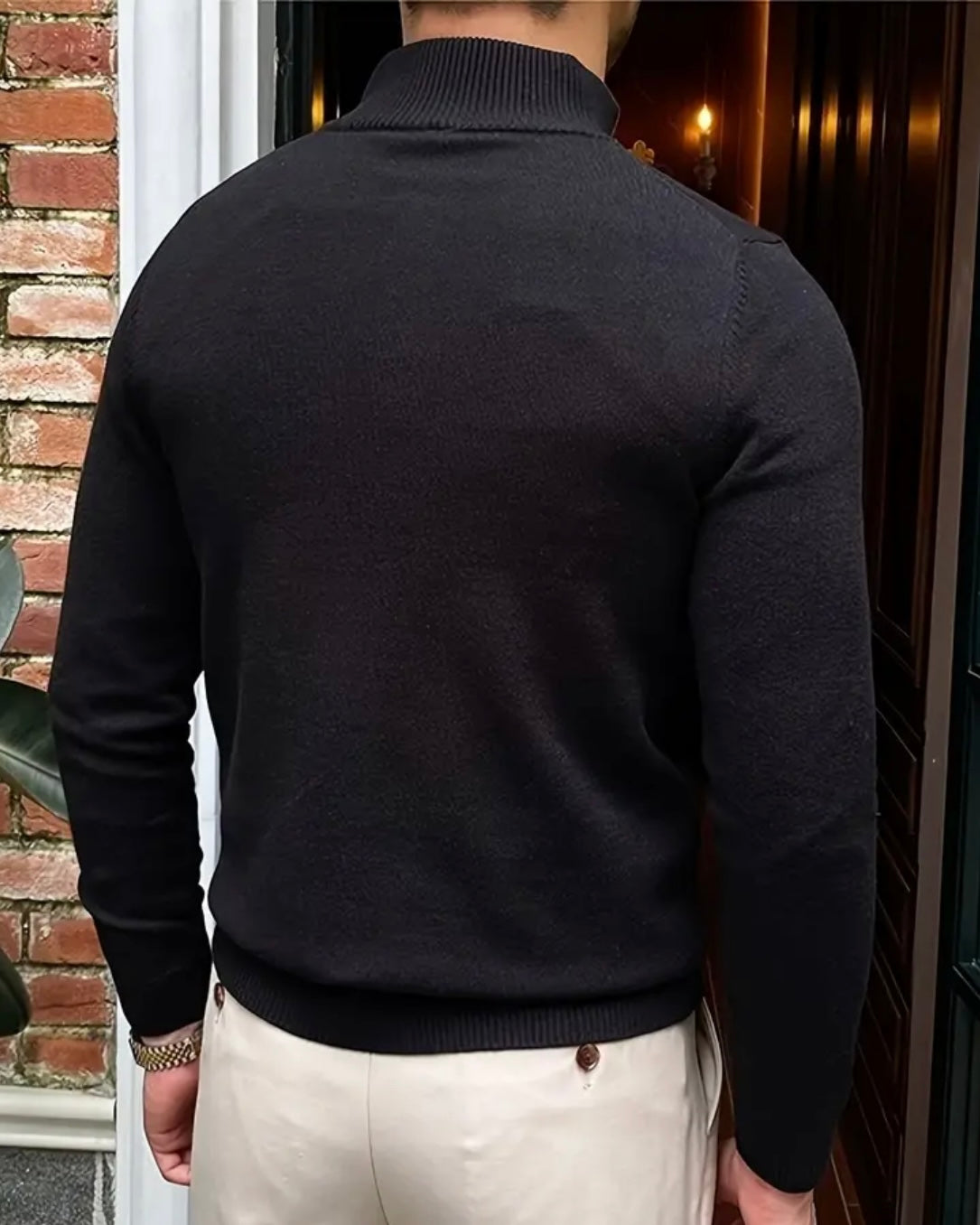 ROMA Half-Zip Sweater