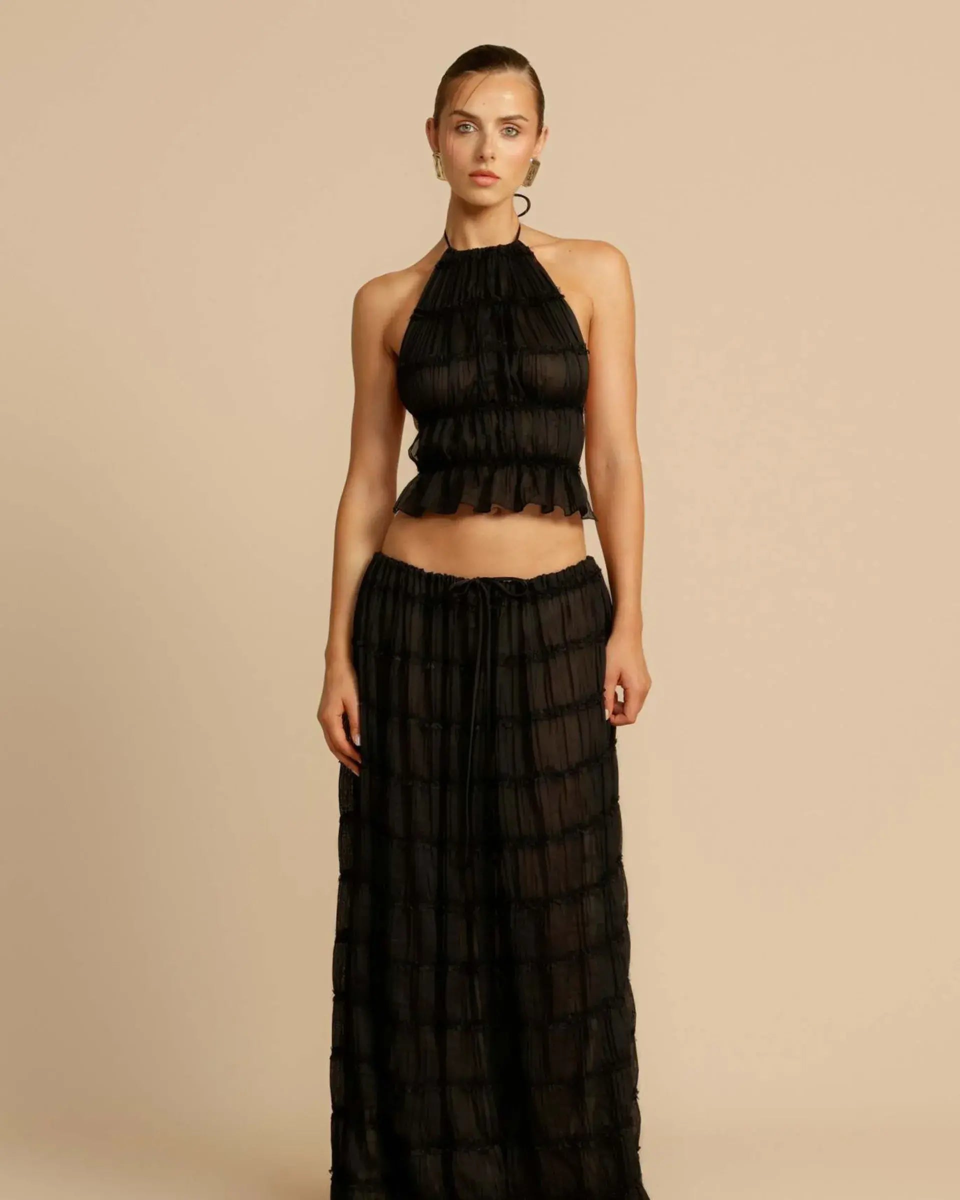 Colette Ruffled Summer Outfit Set