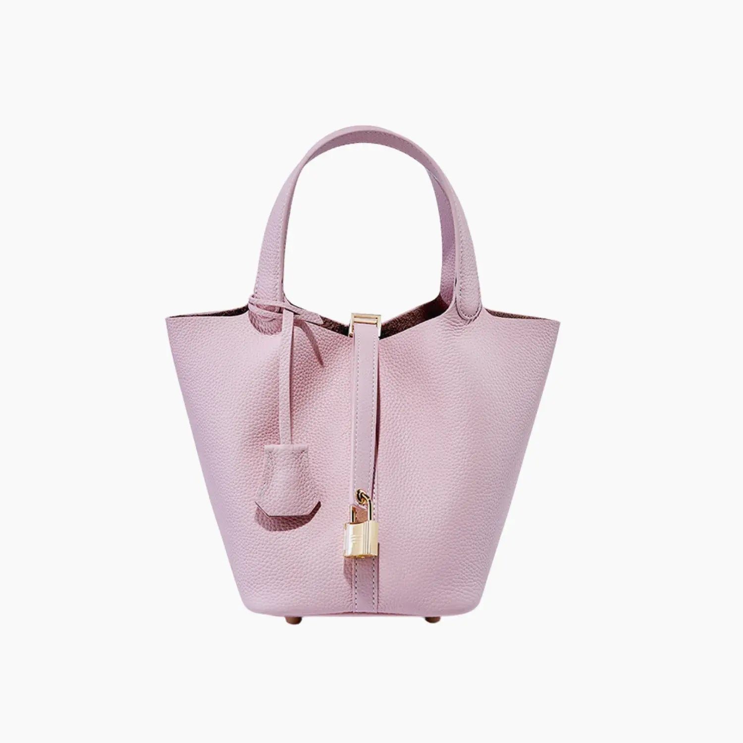 Bellara Genuine Leather Gold Buckle Tote Bag