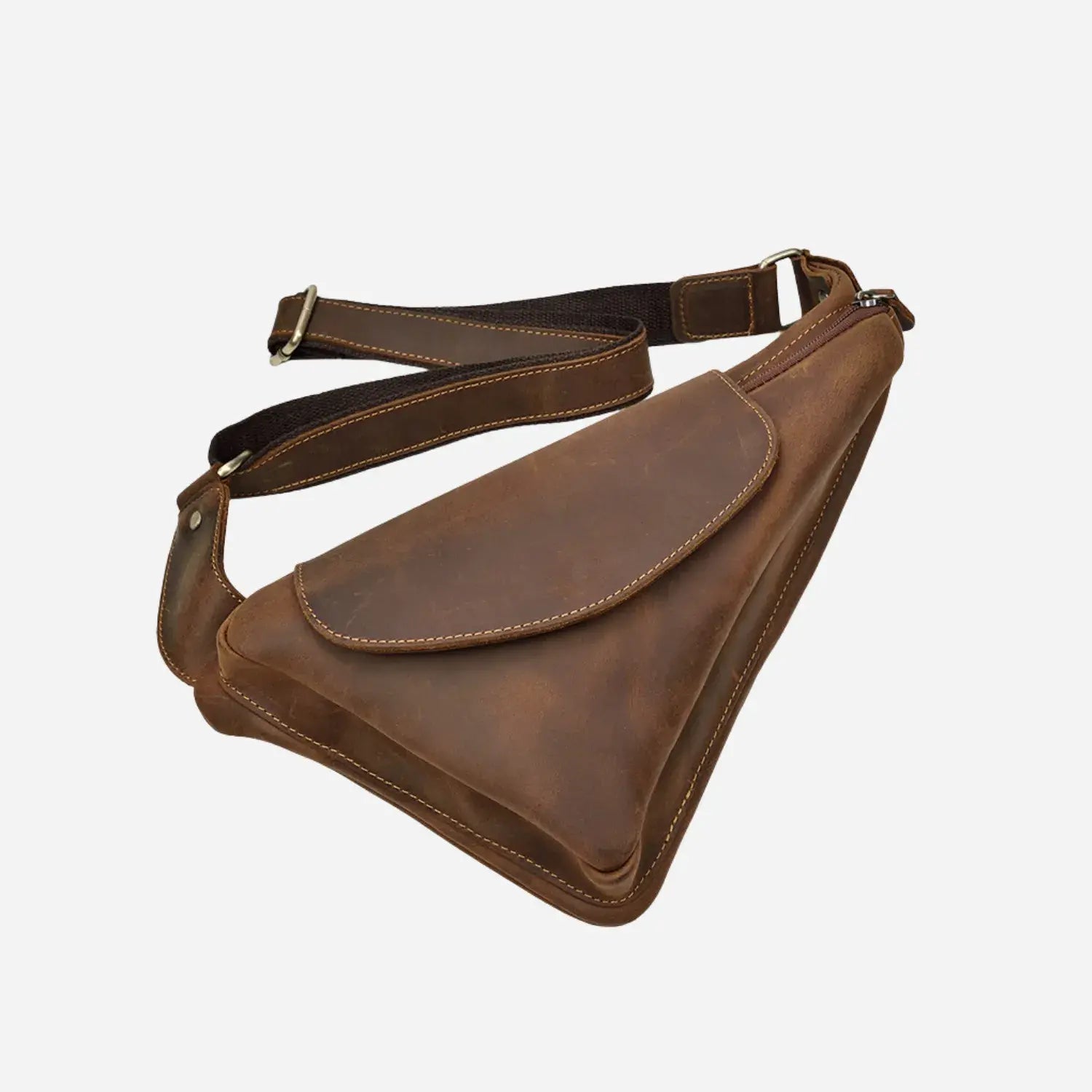 Caviel Genuine Leather Cross Body Bag