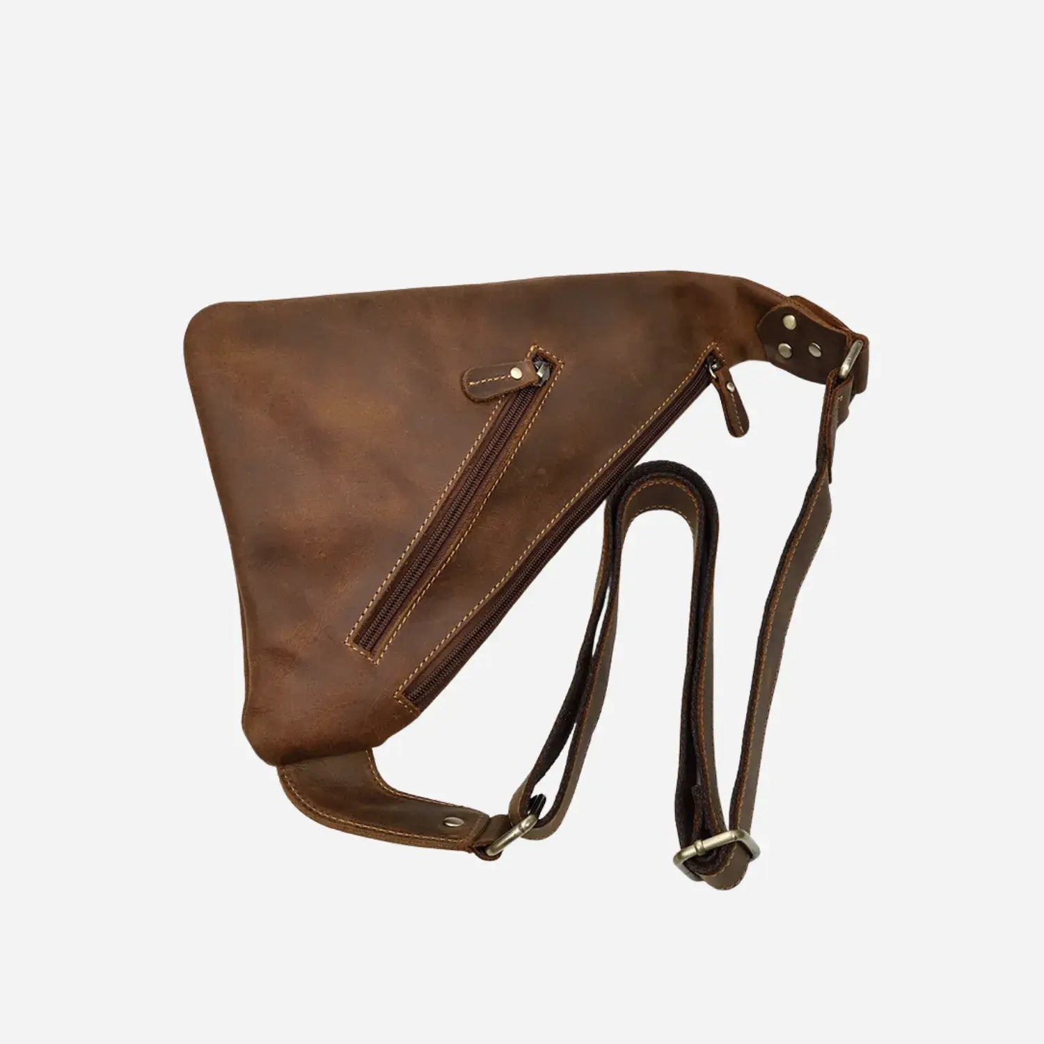 Caviel Genuine Leather Cross Body Bag