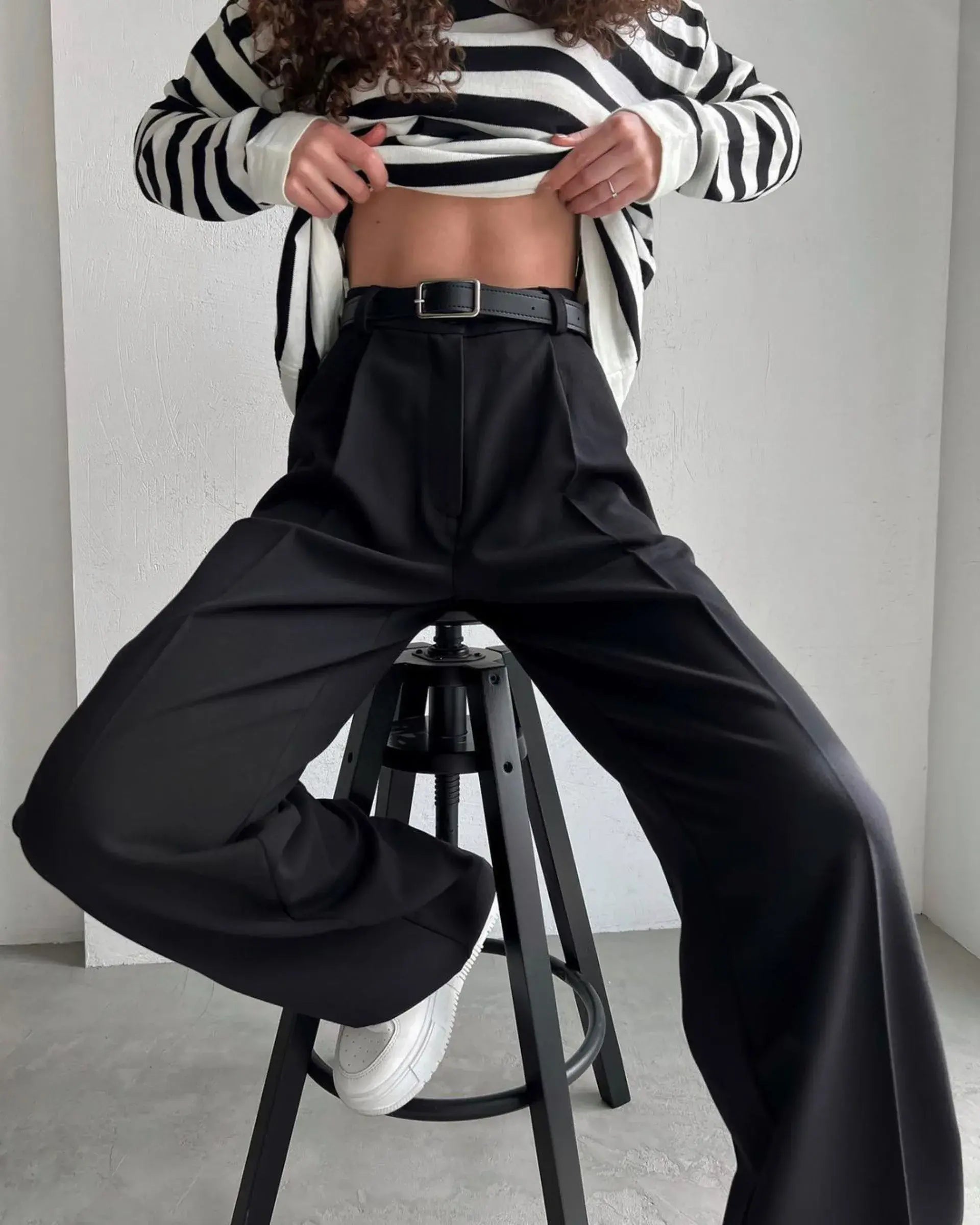 Daydrift Pleated Straight trouser