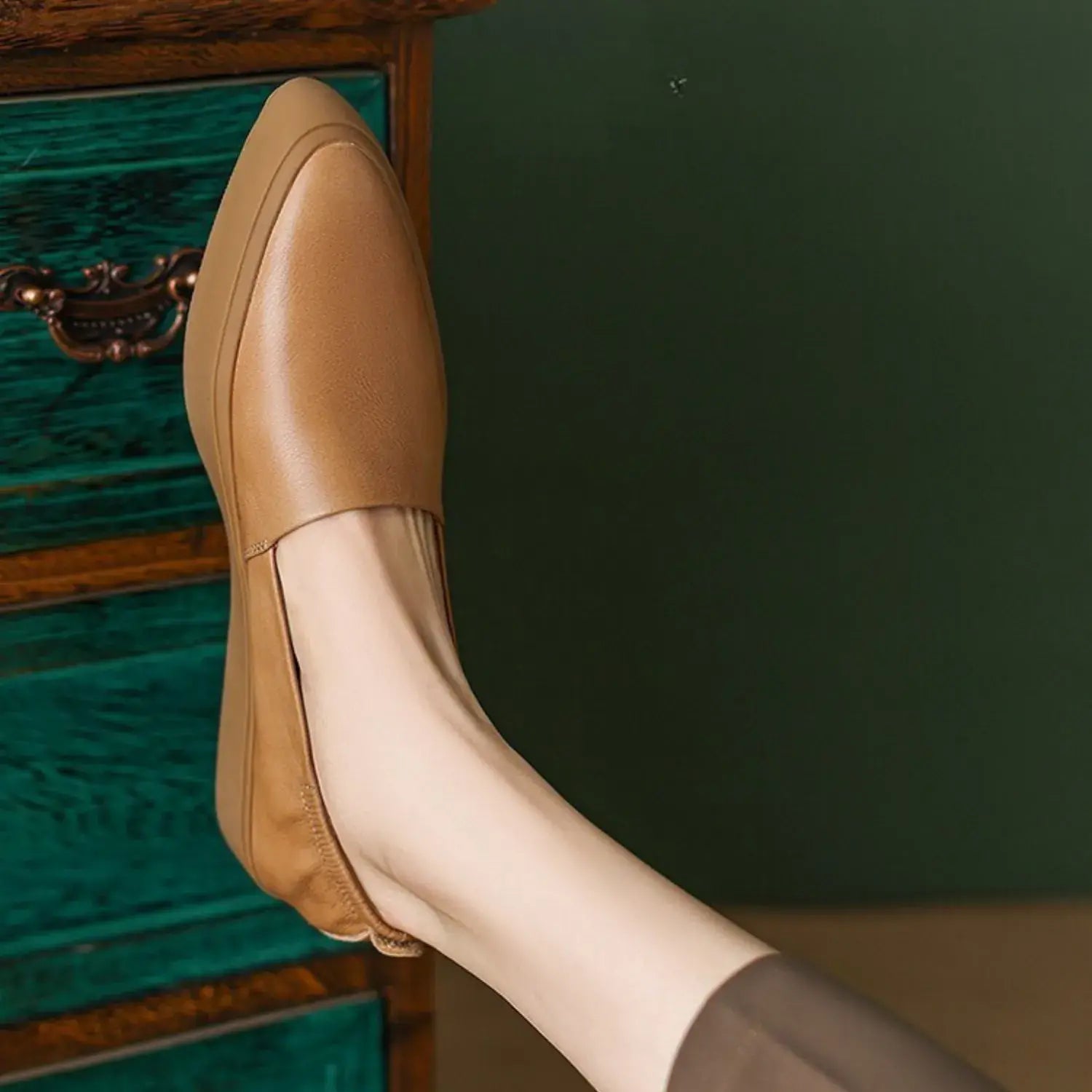 Elodie Orthopedic Genuine Leather Loafers
