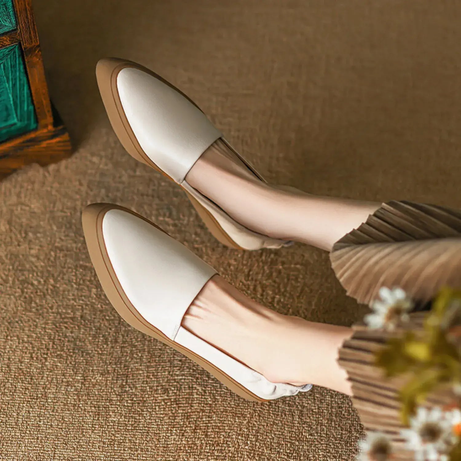 Elodie Orthopedic Genuine Leather Loafers