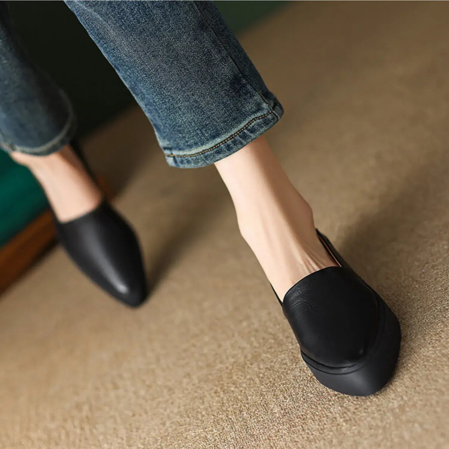 Elodie Orthopedic Genuine Leather Loafers