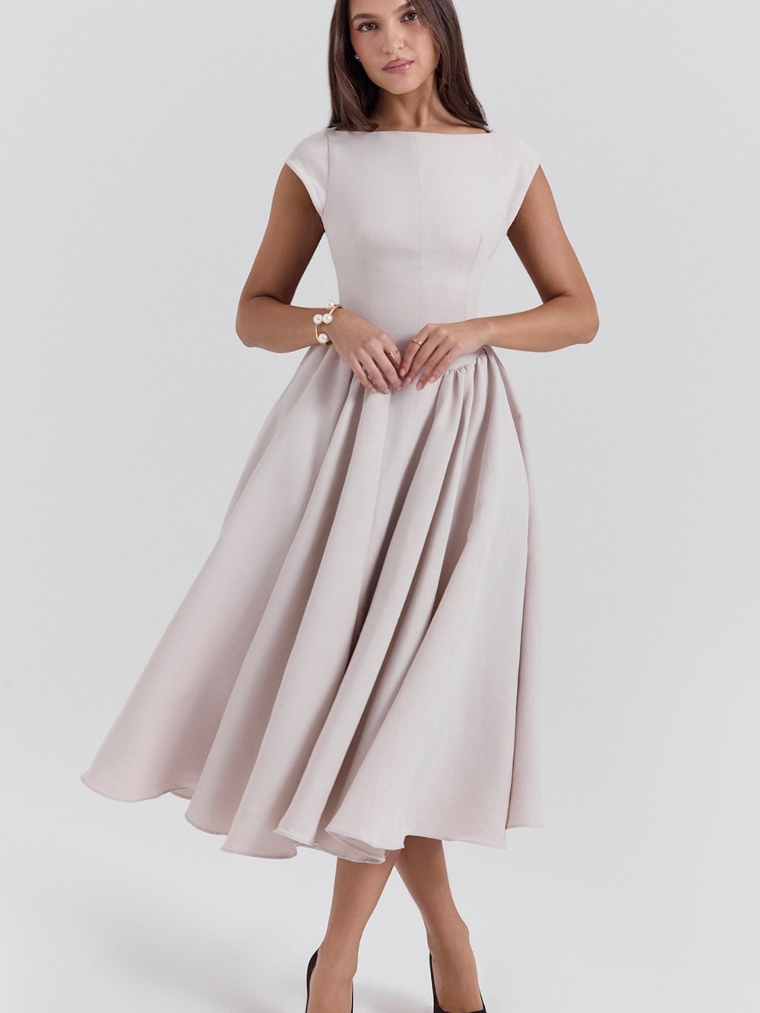 Emily™ Backless Sleeveless Vest Dress