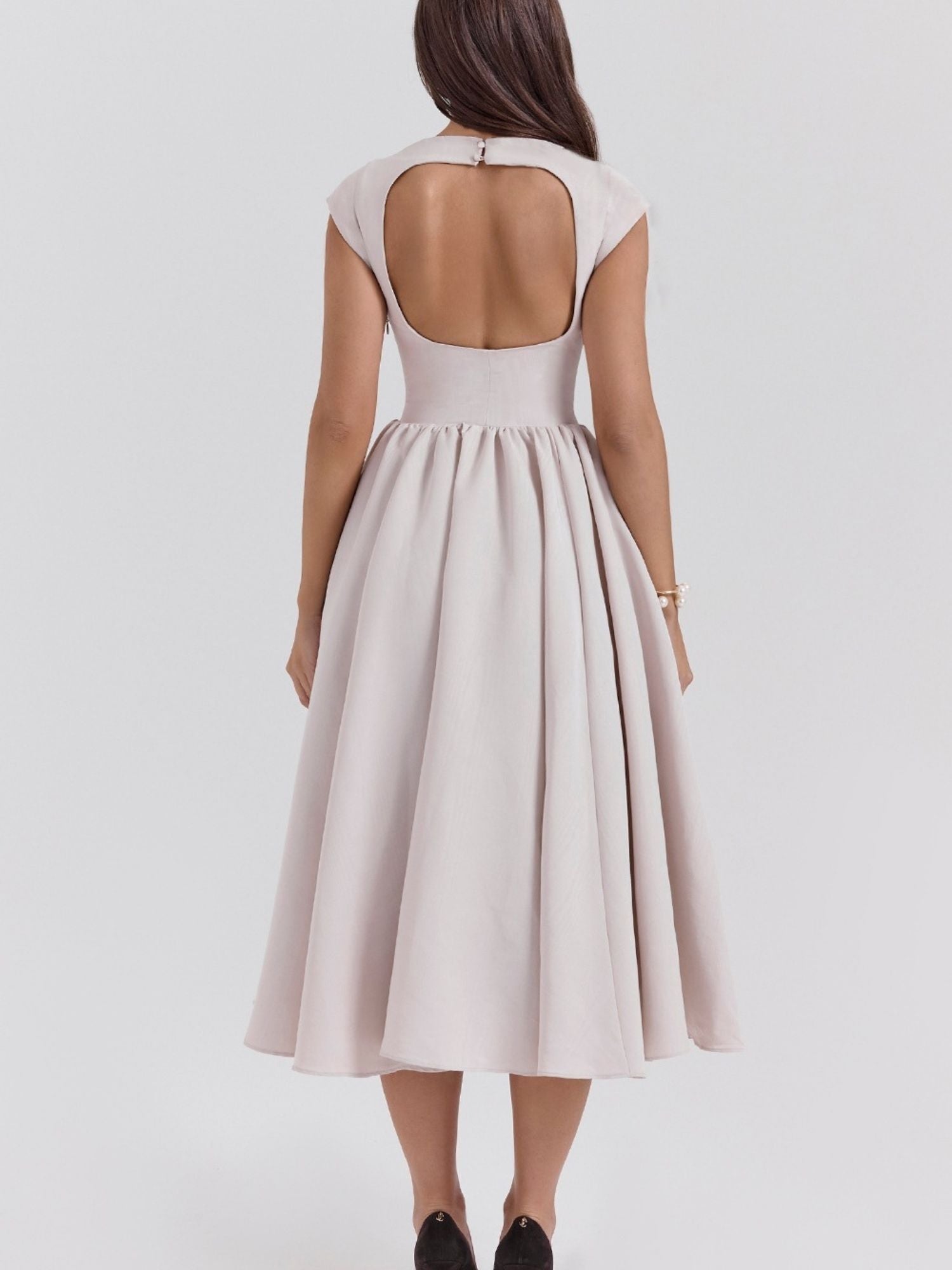 Emily™ Backless Sleeveless Vest Dress