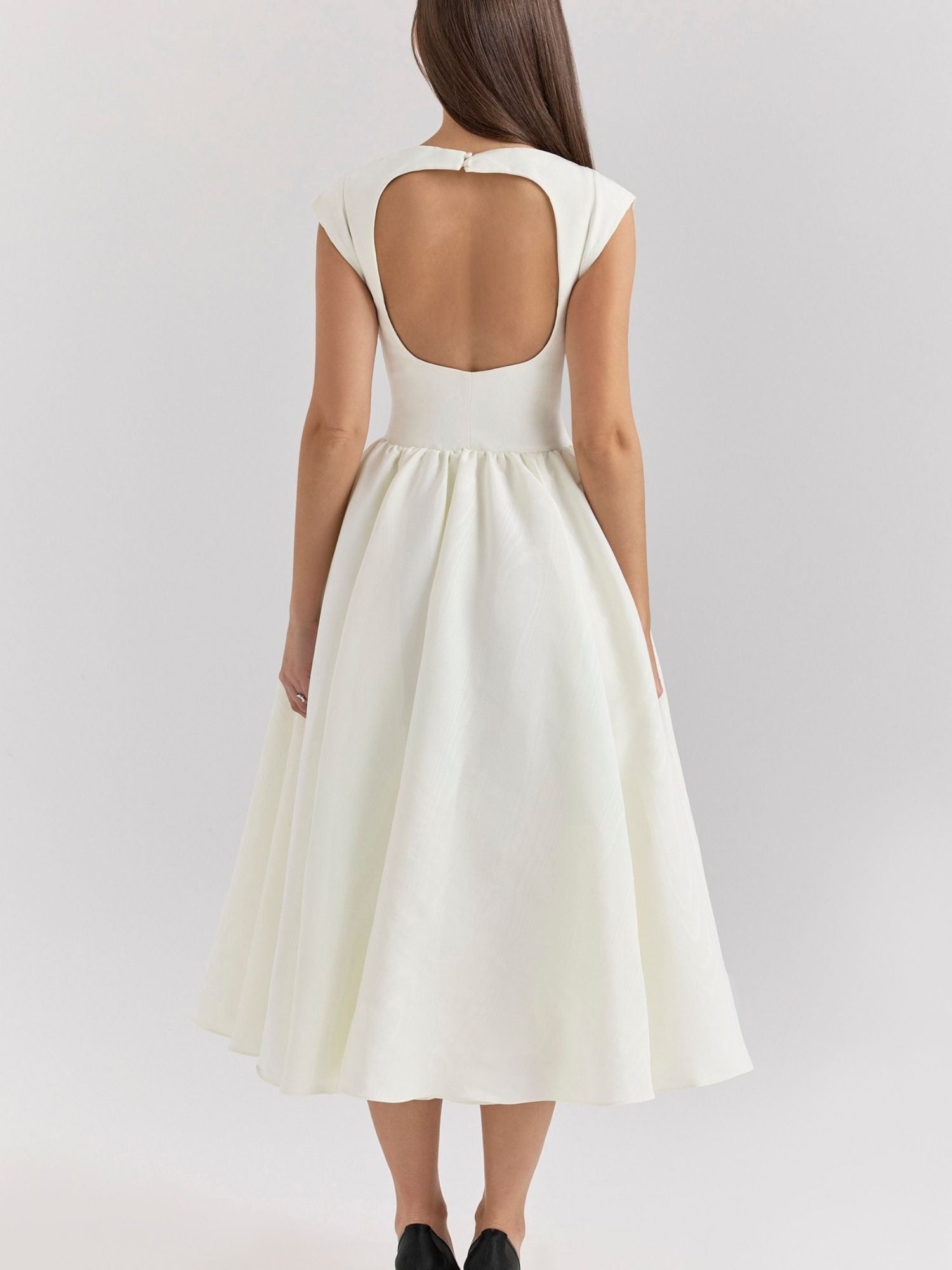 Emily™ Backless Sleeveless Vest Dress