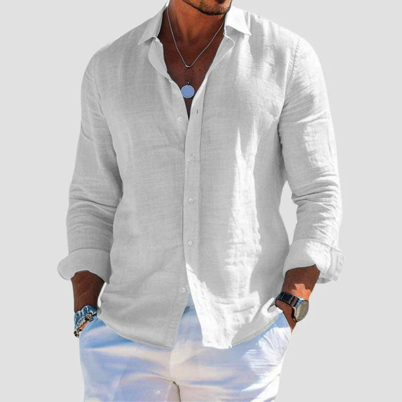 TAORMINA Lightweight Linen Shirt