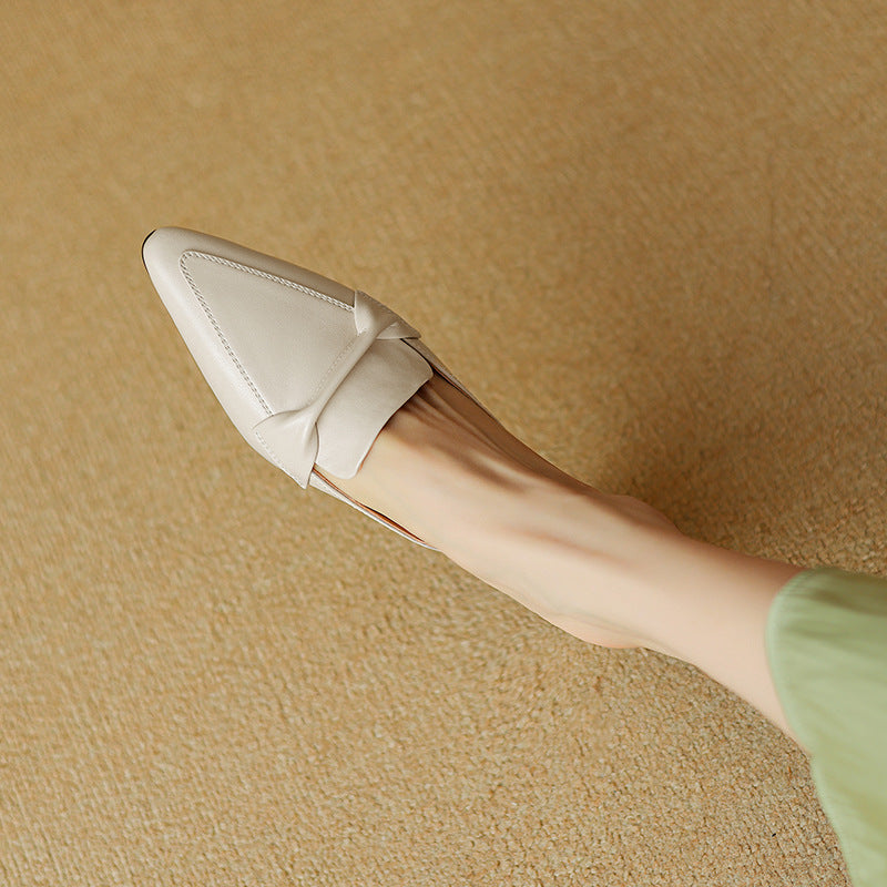 Genuine Leather Erlen Mules