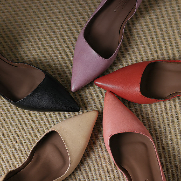 Vienna - Genuine Leather Heels Shoes