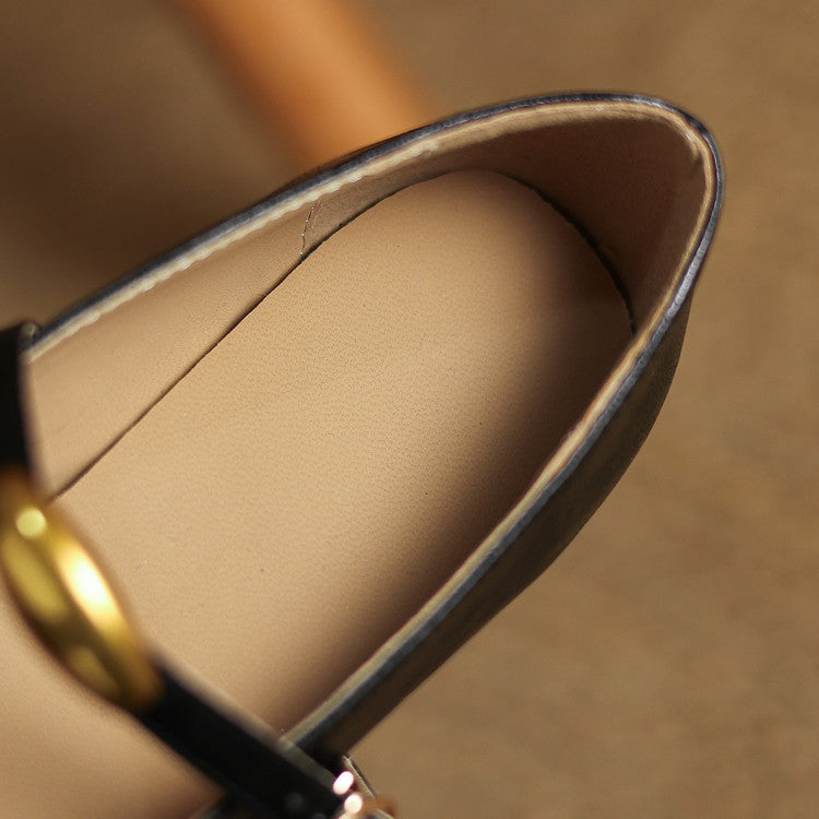 Thalia Flat Mary Jane Shoes