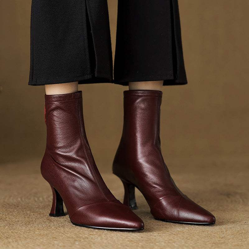 Alena Genuine Leather Boots