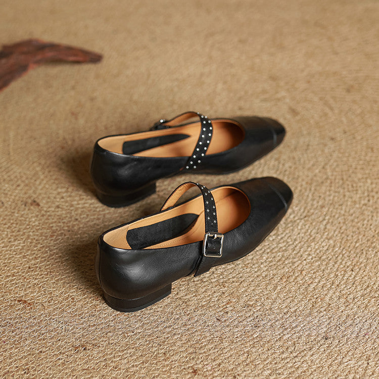 Leona Genuine Leather Shoes