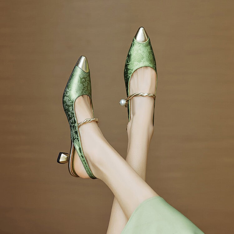 Amelie Stylish Kitten Heels Shoes