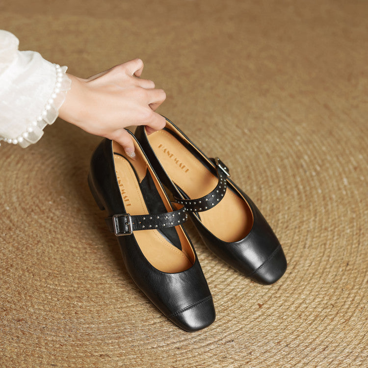 Leona Genuine Leather Shoes