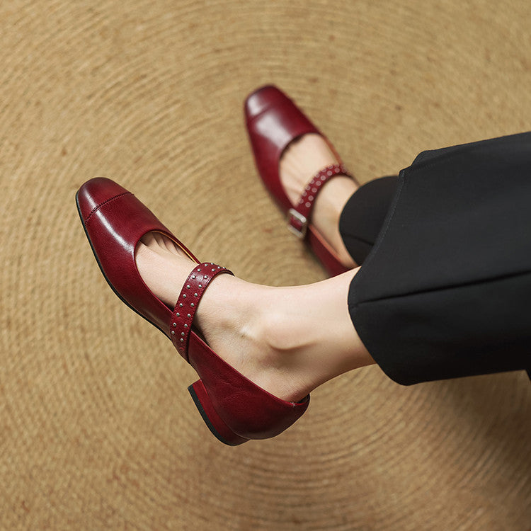 Leona Genuine Leather Shoes