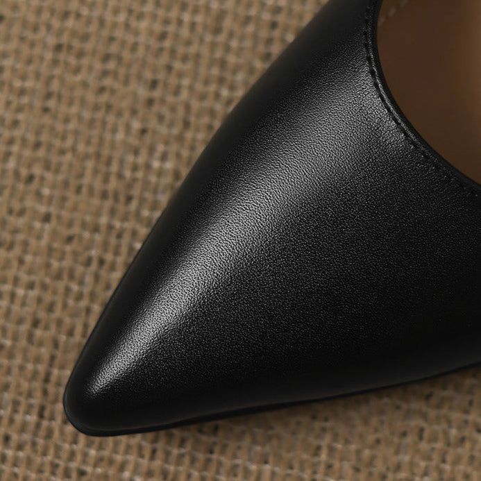 Manon - Genuine Leather High Heels