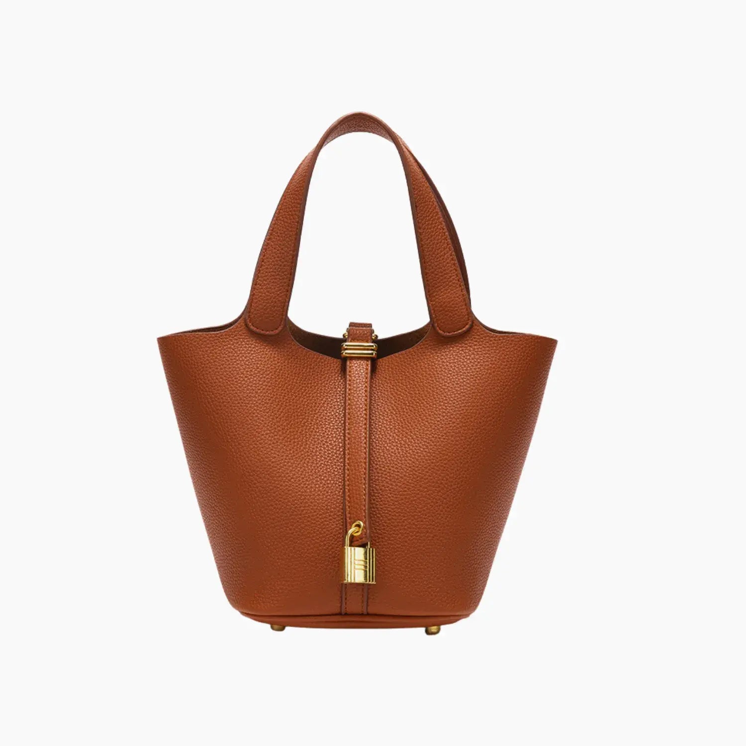 ROSELLE - VEGAN LEATHER BUCKET TOTE
