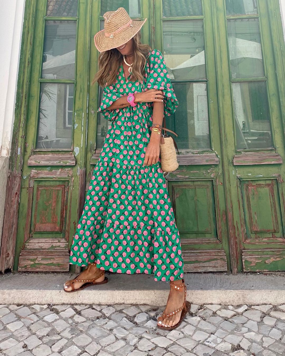 Jolie - Boho Maxi Dress