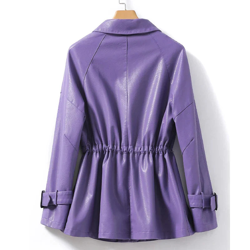 Aria Sheepskin Leather Jacket