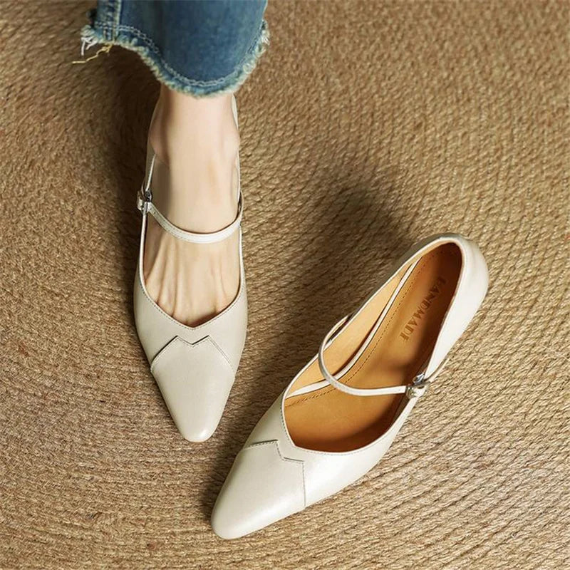 Emily Authentic Leather High Heels