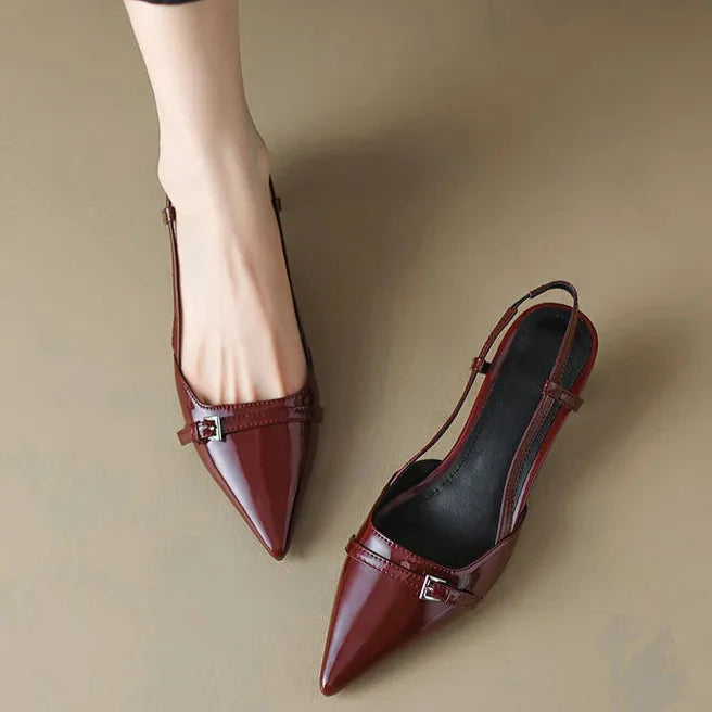 Elvor Stylish Kitten Middle Heels