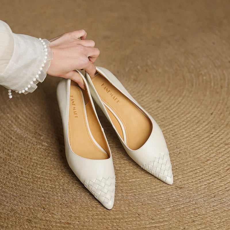 Zelith Genuine Leather Heels