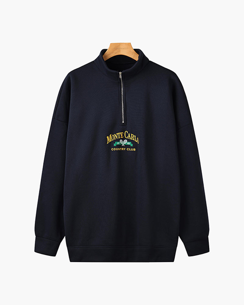 Vintage Quarter Zip - Monte Carlo Edition