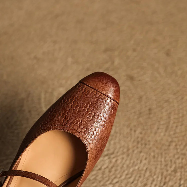 Authentic Leather Mules by Berla