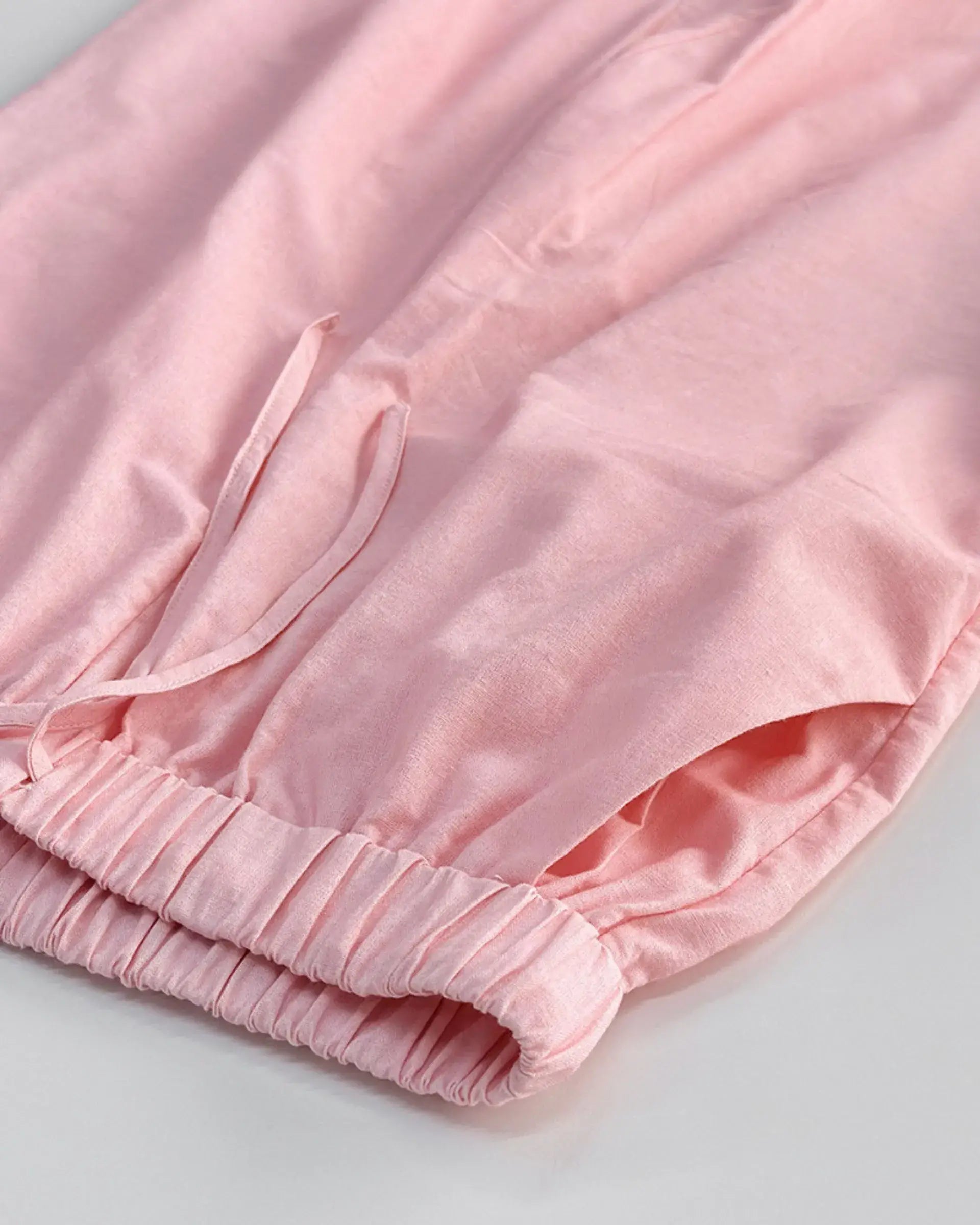 Two-pieces V-neck Sleeveless Vest Long Pants