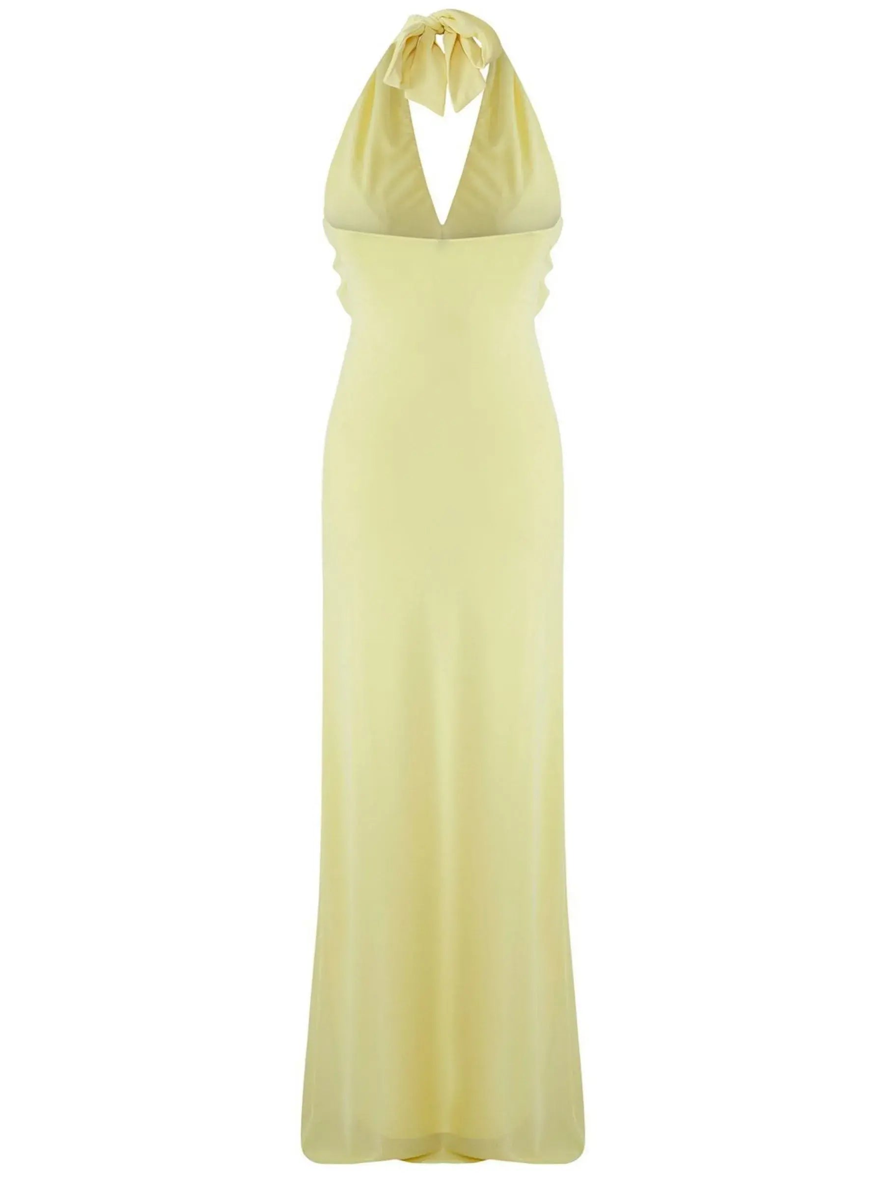 Vannessa Backless Holiday Dress