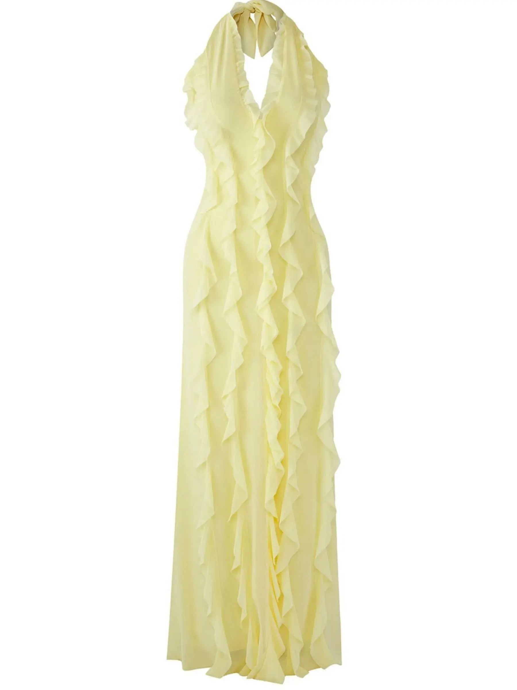 Vannessa Backless Holiday Dress