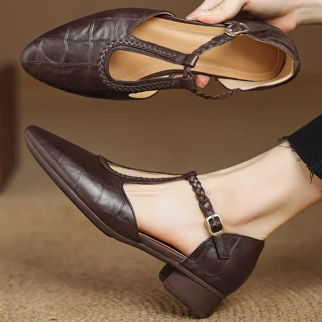 Elena - Orthopaedic Leather Shoes — By Mezory-London