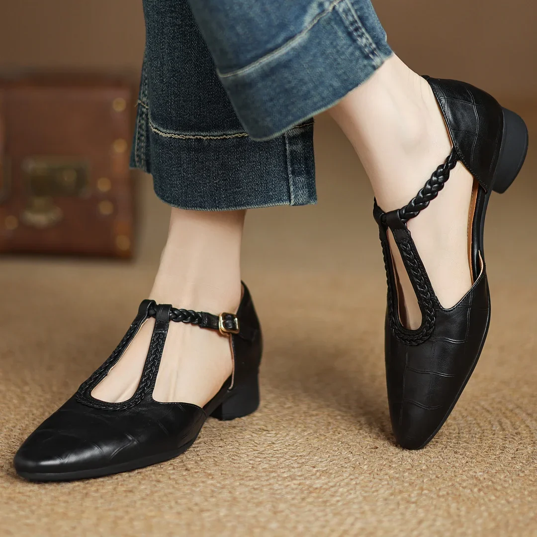 Elena - Orthopaedic Leather Shoes — By Mezory-London