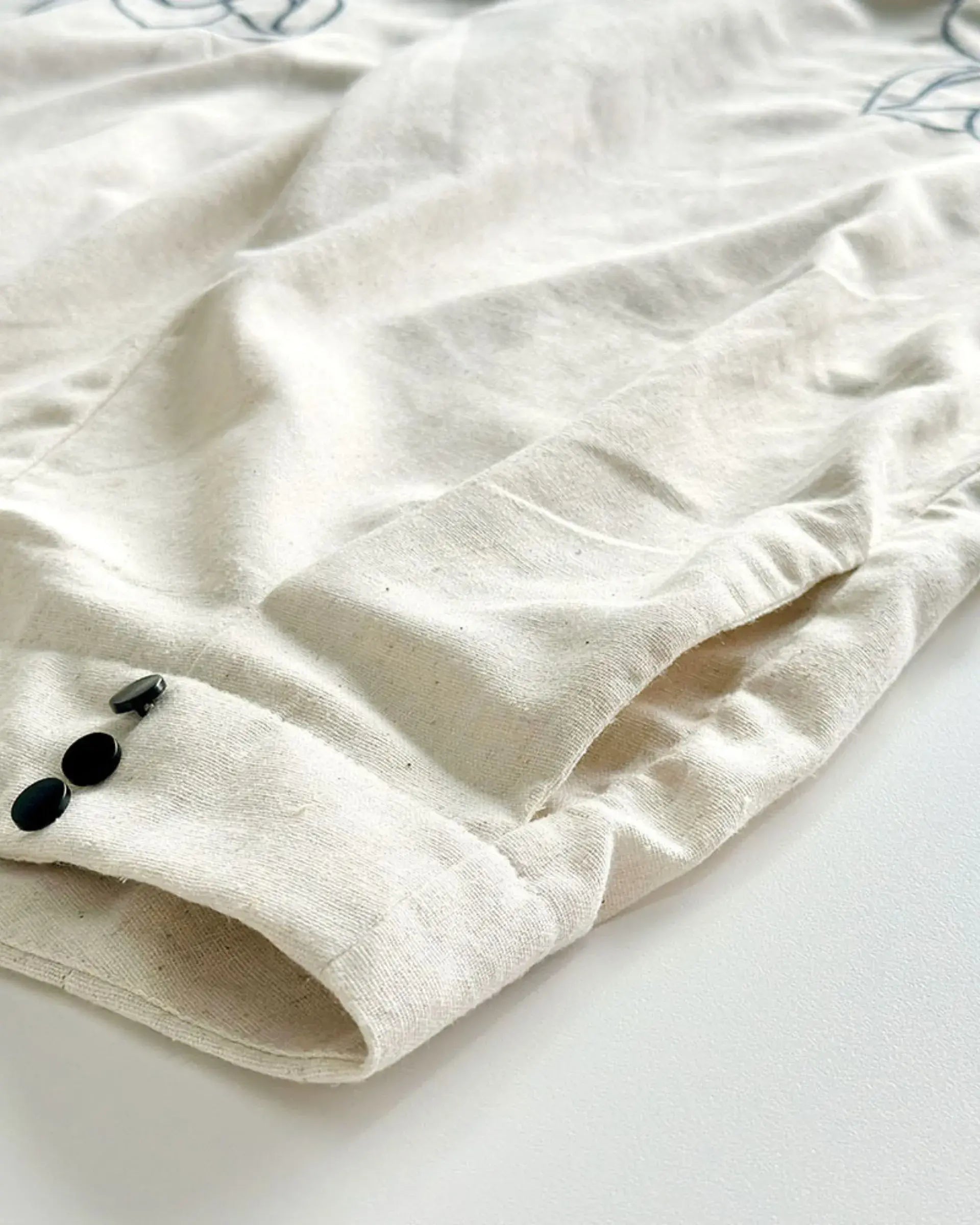 Wide Leg Pants Fashion Linen Embroidered