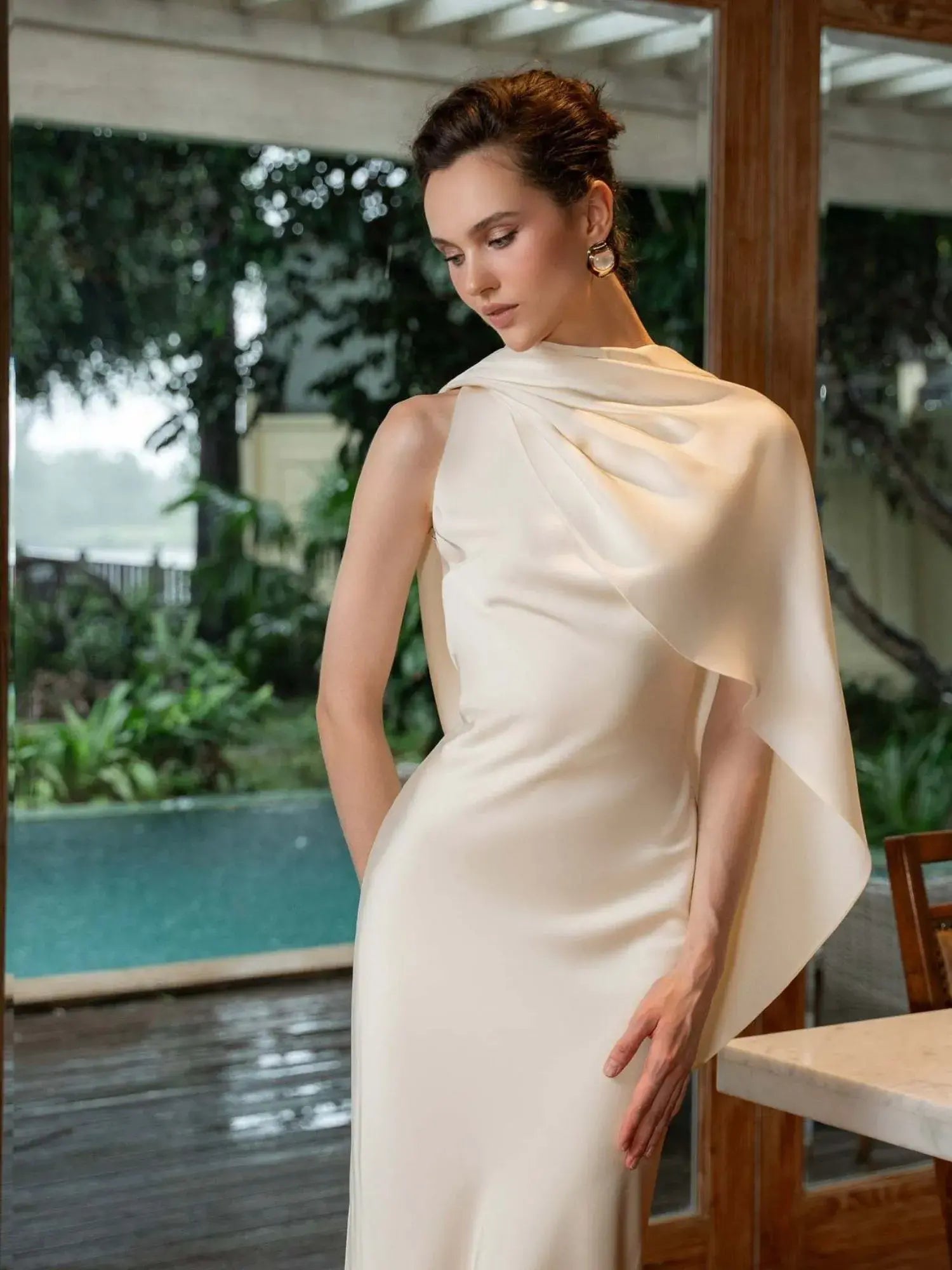 Lavanda™- Premium Satin Dress