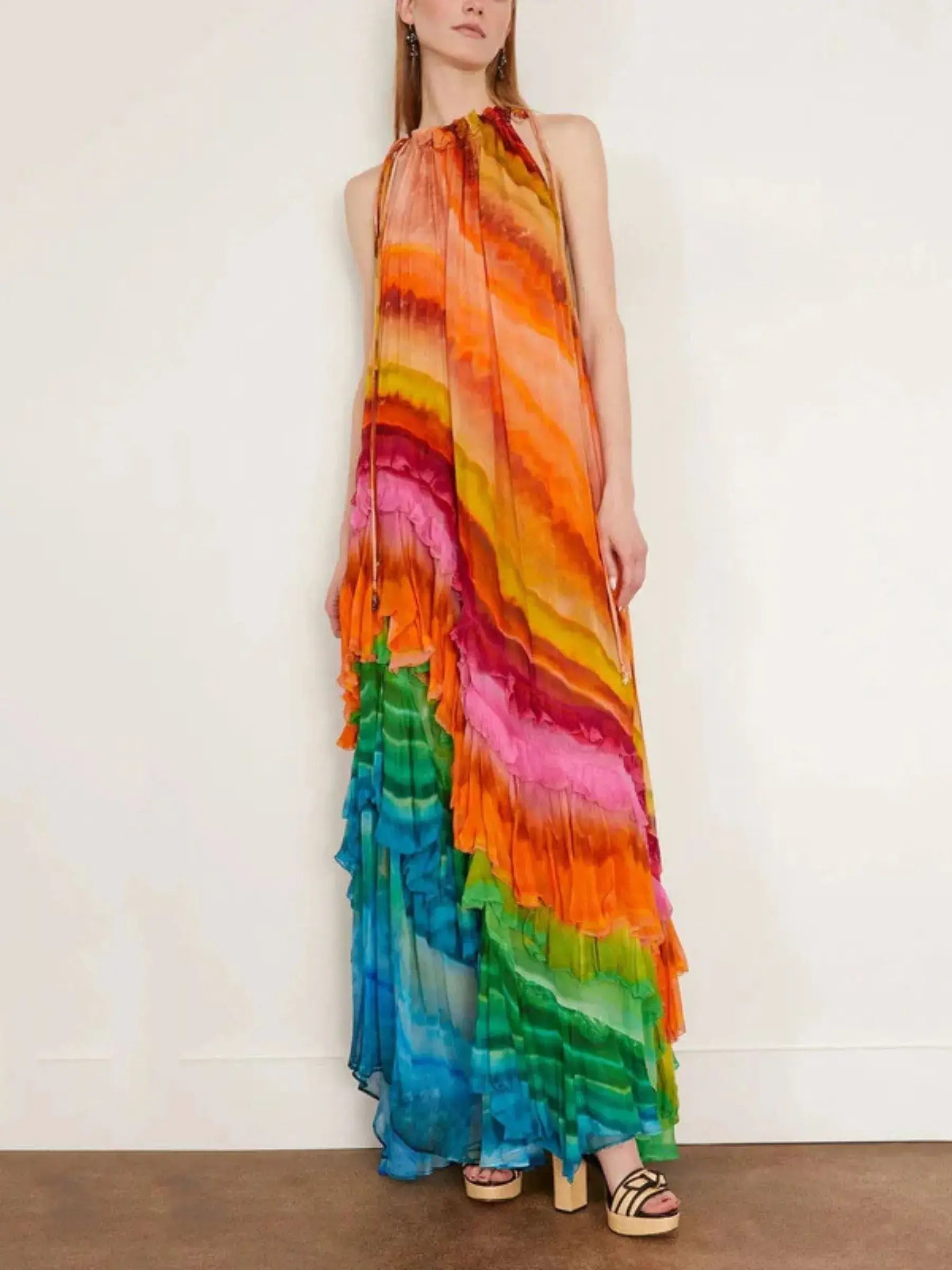 Fleur de Paris Ruffle Dress