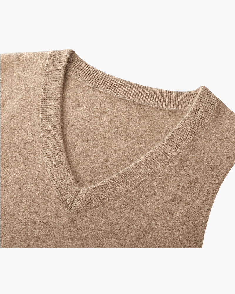 Luxury Knit Vest by TOSCANA